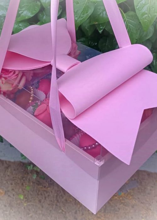 Präsentschachtel mit Schleife